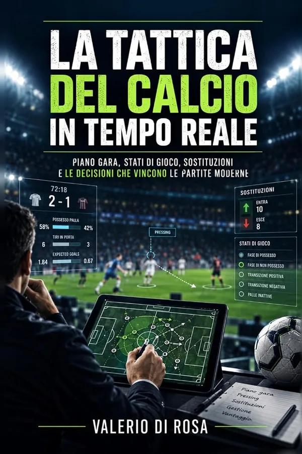 Copertina di La tattica del calcio in tempo reale